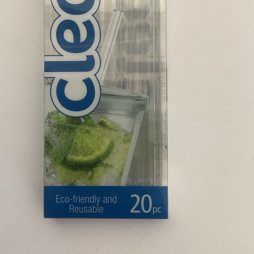 Joie Reusable Drinking Straws Pack of 20 NWT